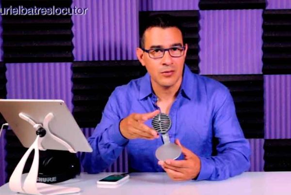 micrófono para locución